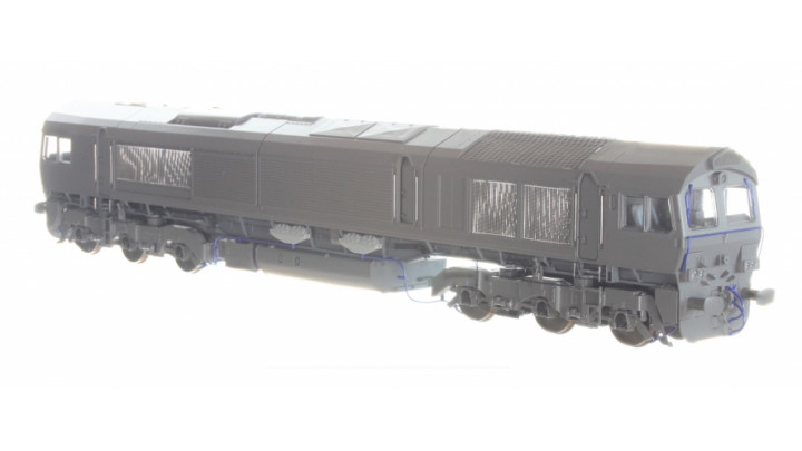 Class 66 66709 in GBRF Sorrento MSC livery - DCC Sound Fitted