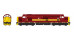 Class 37/0 in EWS Red & Gold livery with High-intensity headlight - DCC Sound Fitted
