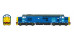Class 37/0 in DRS Blue early livery with High-intensity headlight - DCC Ready