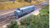 Class 37/0 in BR Blue livery with steam heating boiler - DCC Ready