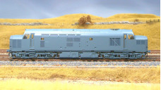 Class 37/0 in BR Civil Engineers grey & yellow livery with High-intensity headlight - DCC Ready