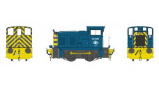 Class 02 in BR blue livery with wasp stripes & DCC Sound