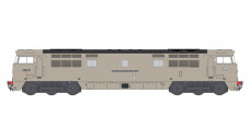 Class 52 Western in BR desert sand livery with small yellow panels & DCC Ready