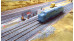 Class 55 DELTIC in BR BLUE livery with white cabs - DCC Sound Fitted
