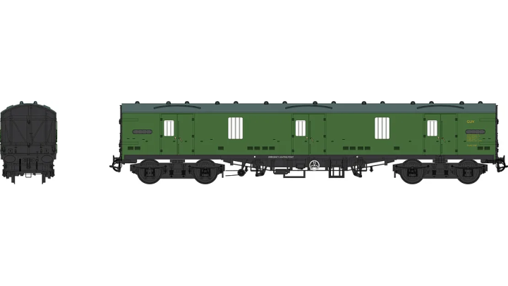 GUV General Utility Vehicle in BR Green livery